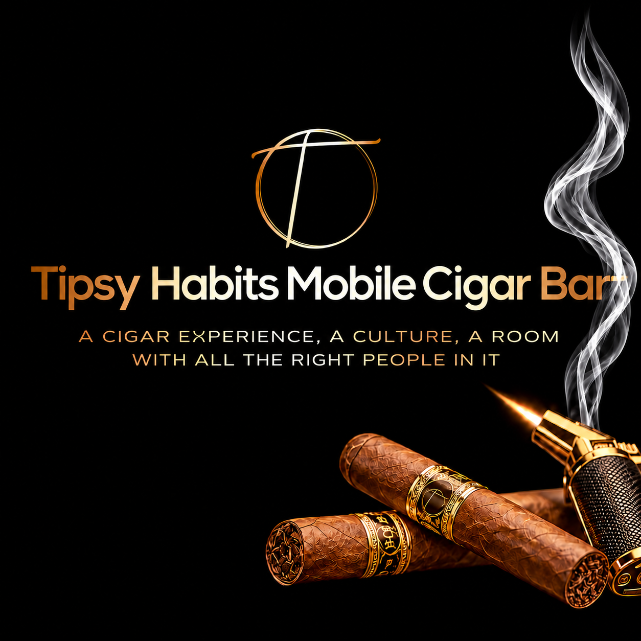 Tipsy Habits Mobile Cigar Bar