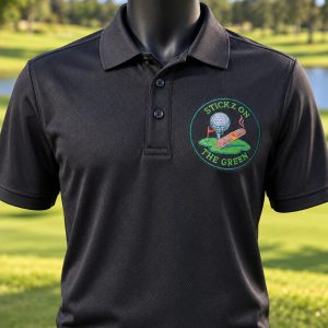 Stick'z on the Green Signature Golf Polo Shirt